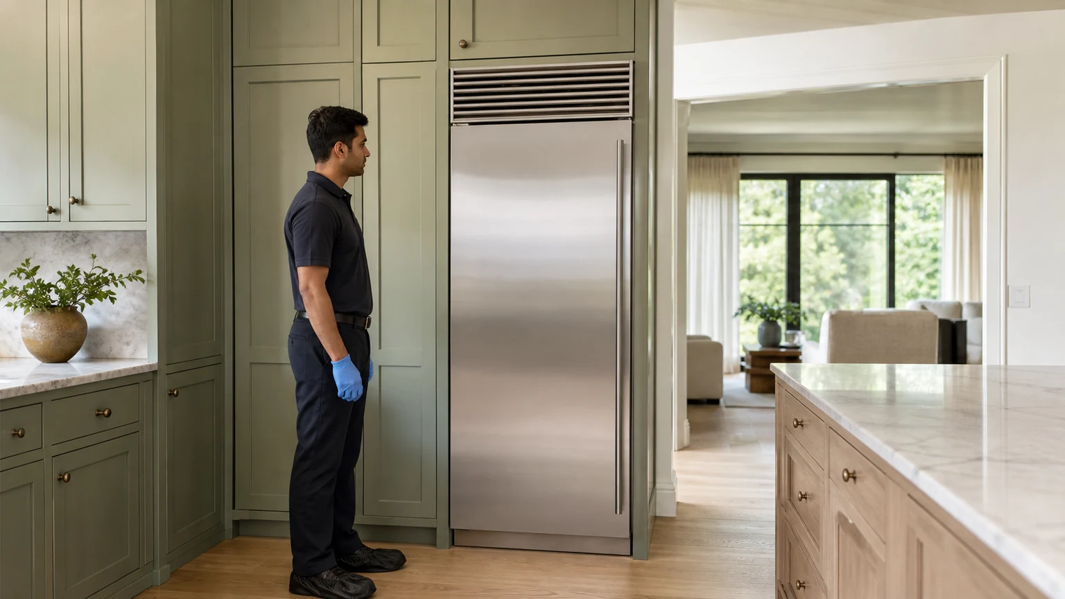 Built-in refrigerator diagnostic visit in Vinings